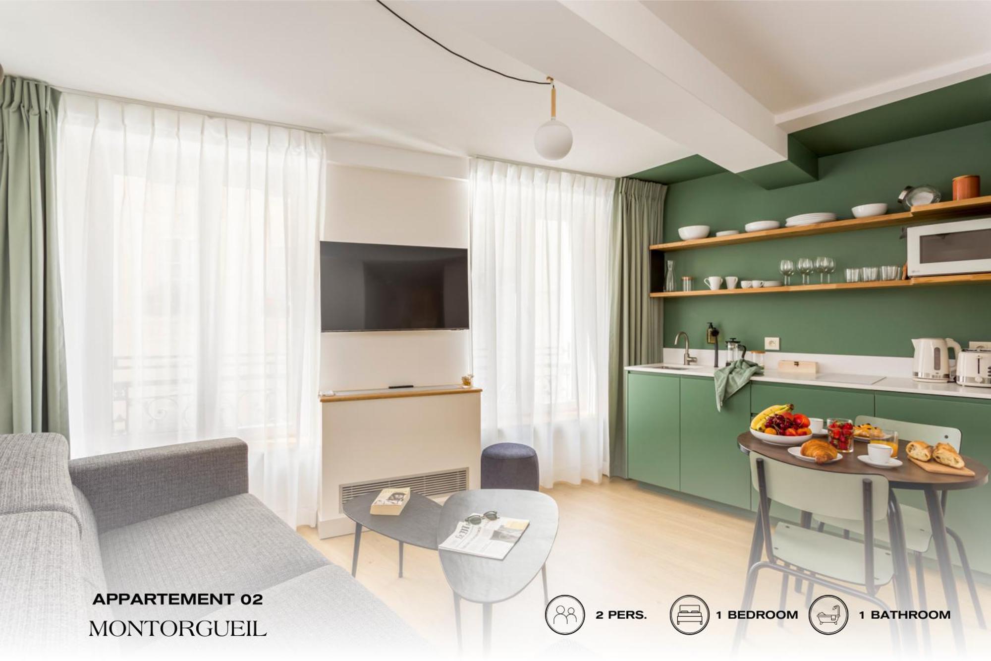 Beauquartier - Montorgueil Apartment Париж Екстериор снимка