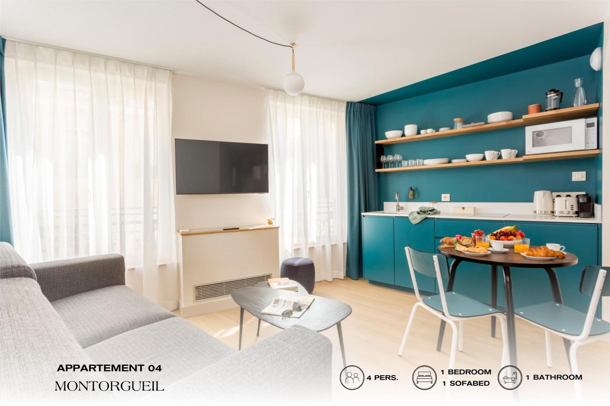 Beauquartier - Montorgueil Apartment Париж Екстериор снимка
