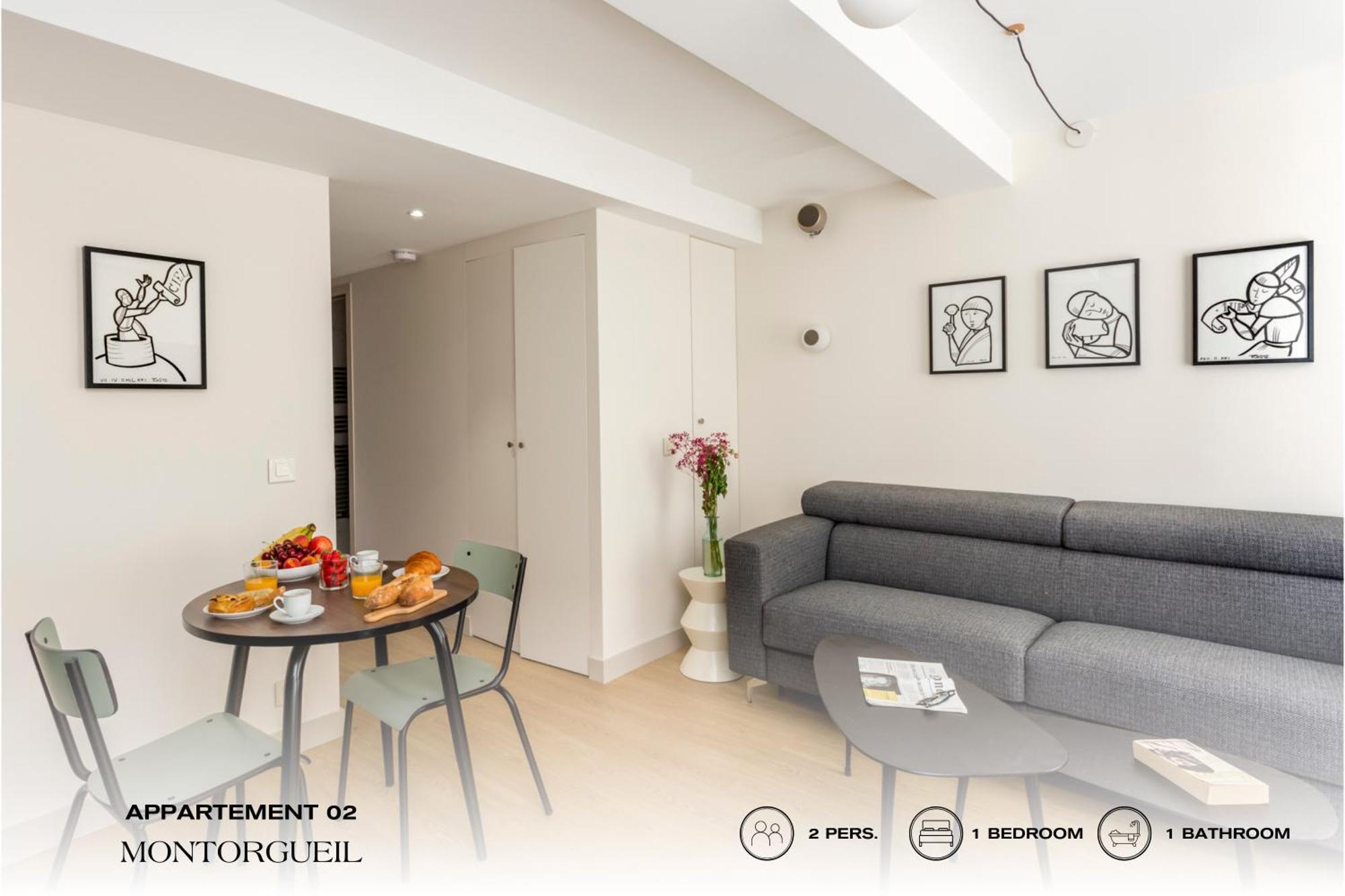 Beauquartier - Montorgueil Apartment Париж Екстериор снимка